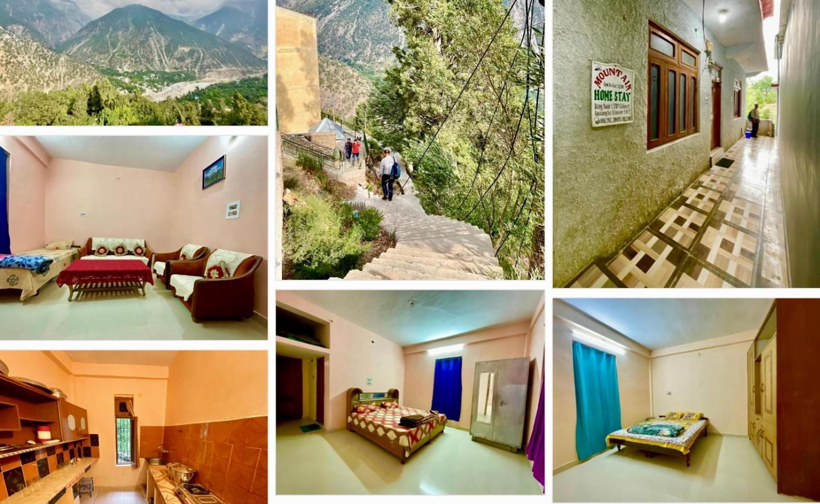 Mountain Home Stay -Rang, At Reckong Peo - Kalpa, Near Goyal Motors, Way To Petrol Pump At Itbp Quarters ภายนอก รูปภาพ